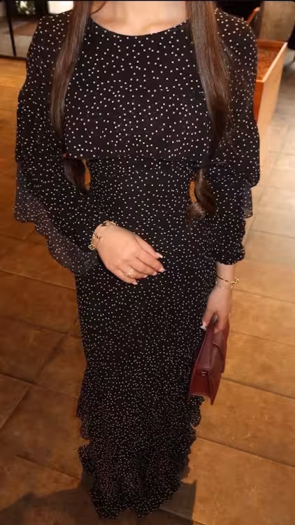 Robe à pois