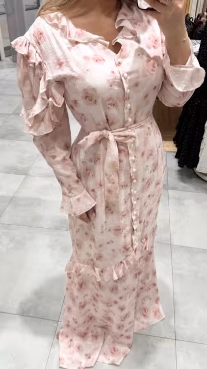 Robe longues à détails